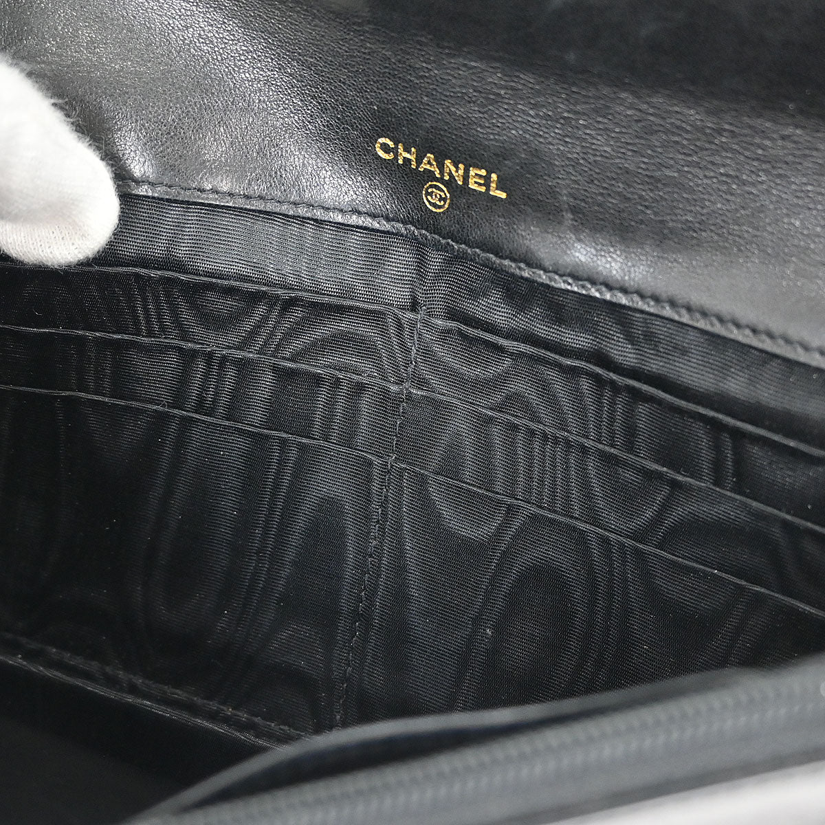 Chanel Black Caviar Wallet
