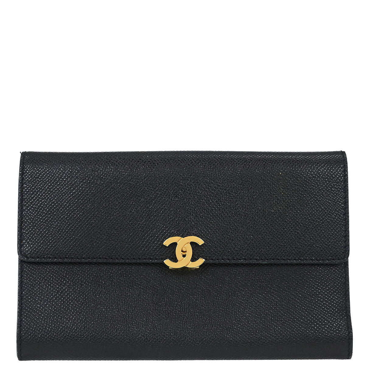 Chanel Black Caviar Wallet