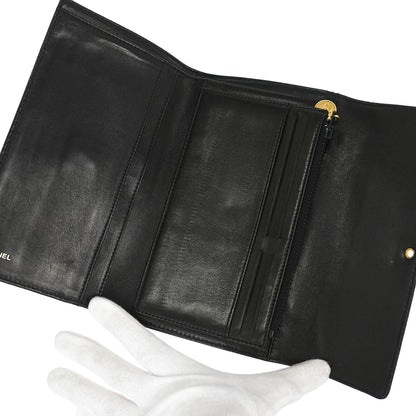 Chanel Black Caviar Wallet