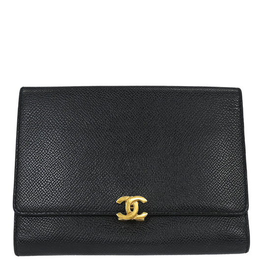 Chanel Black Caviar Wallet