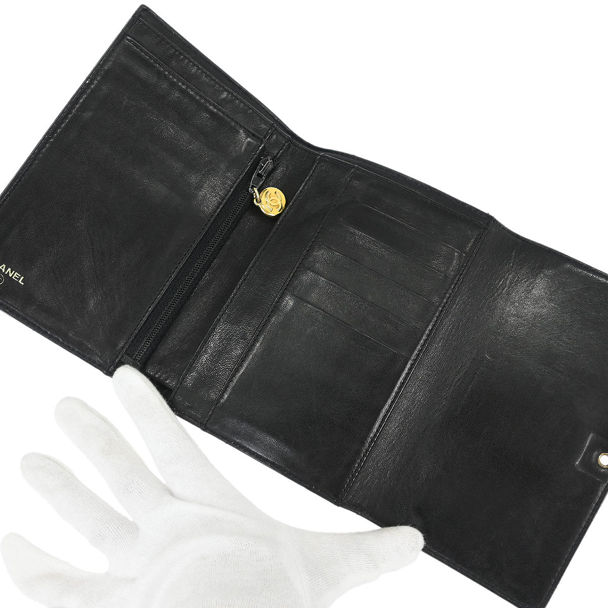 Chanel Black Caviar Wallet