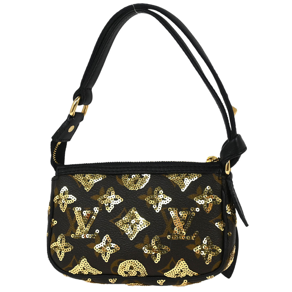 Louis Vuitton Eclipse Mini Pochette Accessoires Handbag M60125