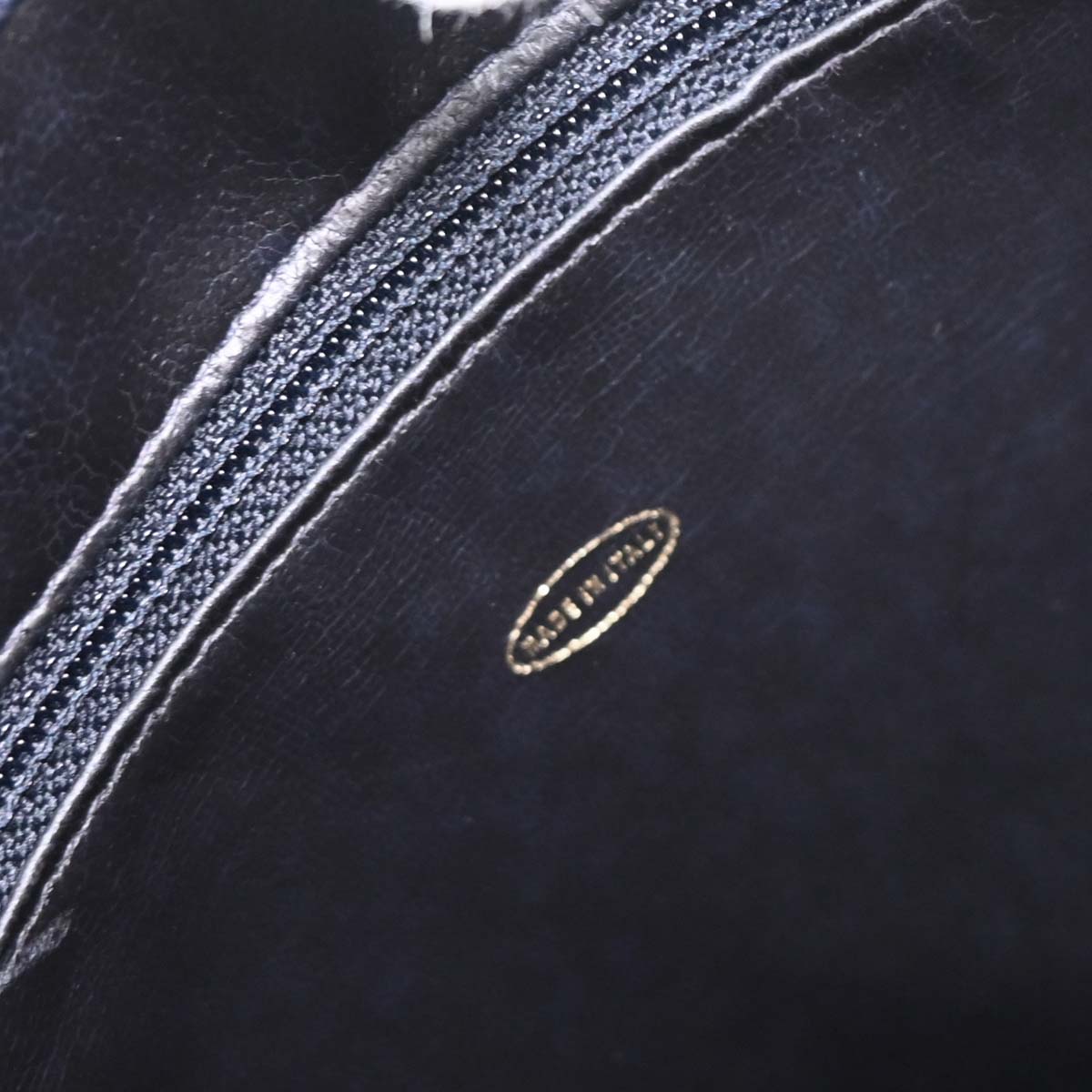 Chanel Navy Caviar Shoulder Tote Bag