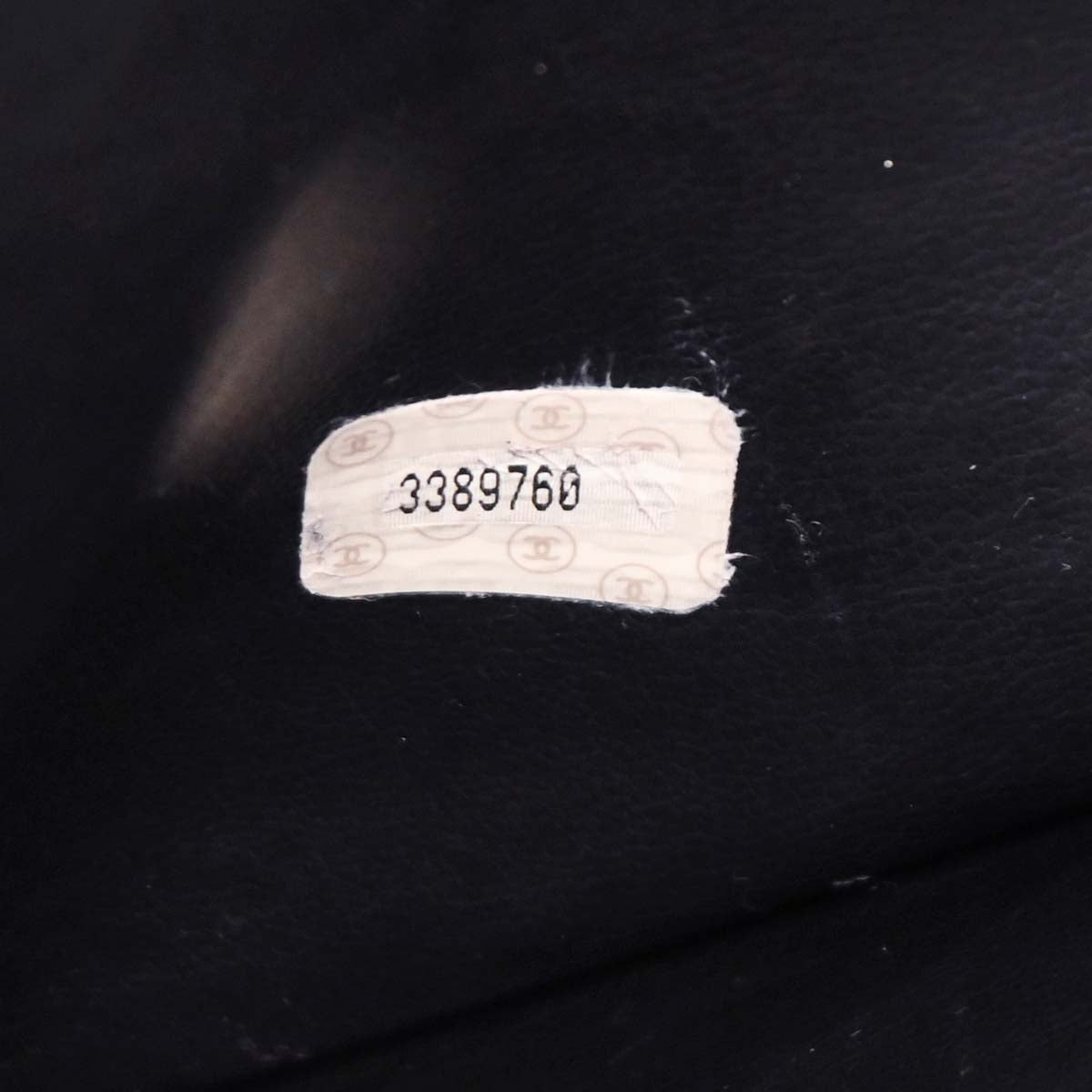 Chanel Navy Caviar Shoulder Tote Bag