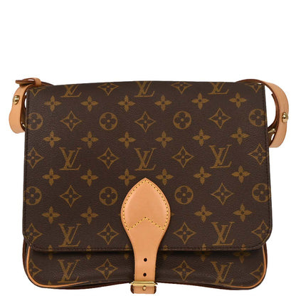 Louis Vuitton Monogram Cartouchiere GM Shoulder Bag M51252