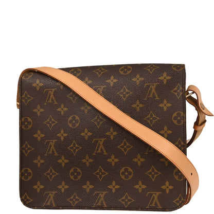 Louis Vuitton Monogram Cartouchiere GM Shoulder Bag M51252