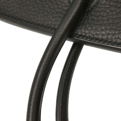 Hermes Black Taurillon Clemence Birkin 30 Handbag