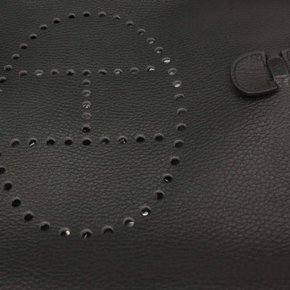 Hermes Black Ardennes Evelyne 1 GM Shoulder Bag