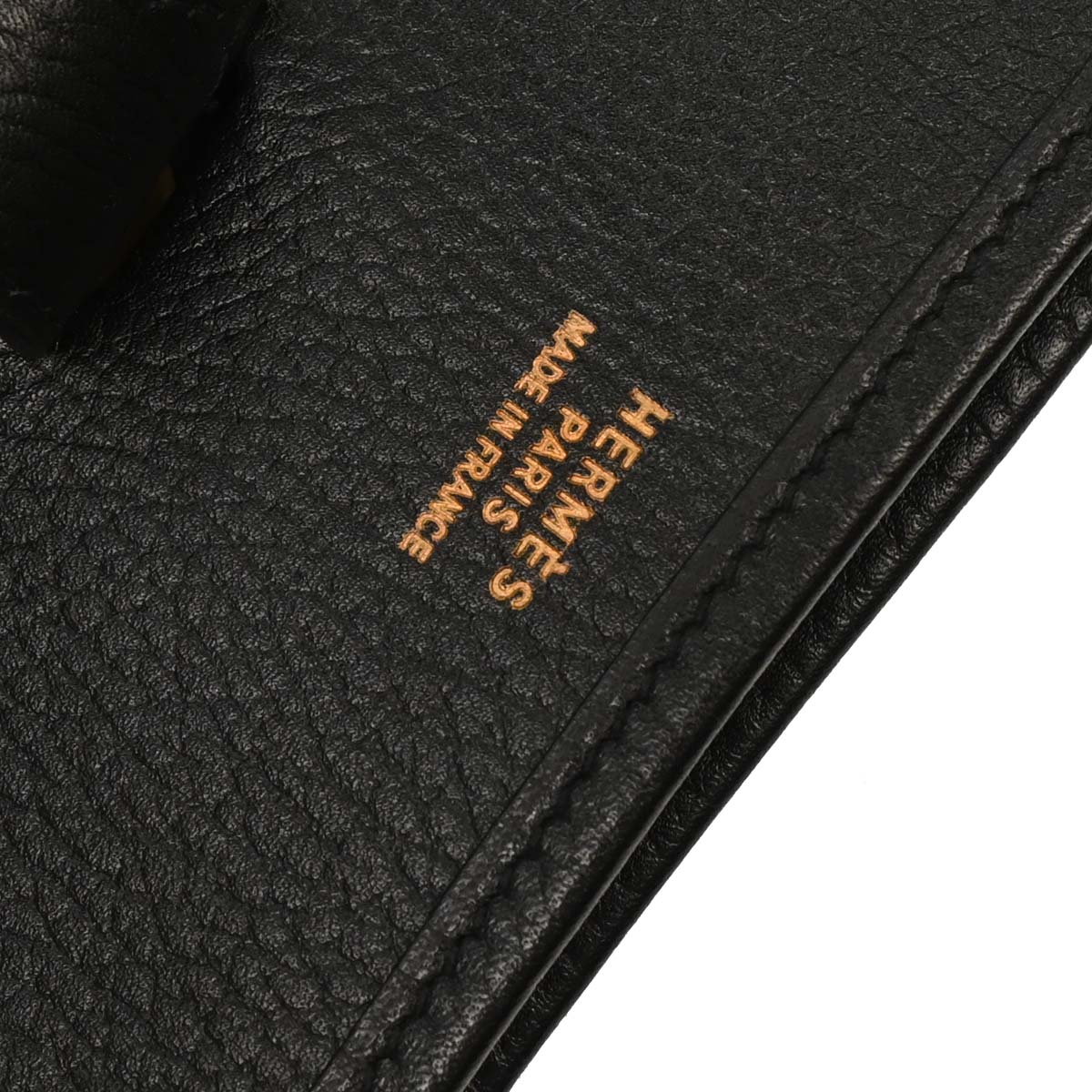 Hermes Black Ardennes Evelyne 1 GM Shoulder Bag