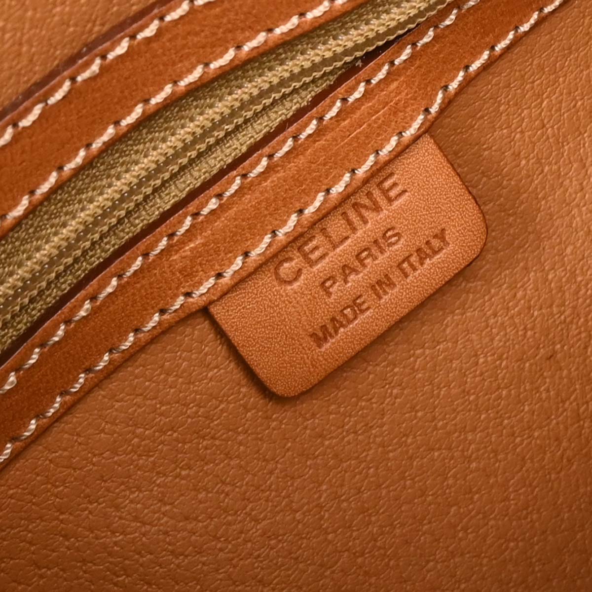 Celine Brown Macadam Handbag