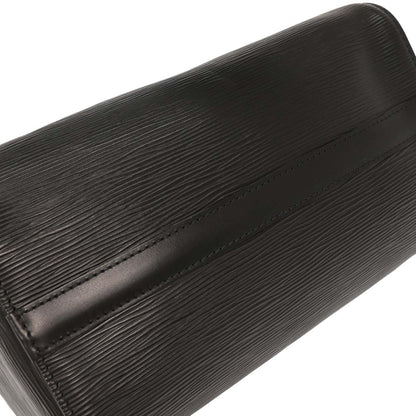 Louis Vuitton Black Epi Speedy 25 Handbag M43012