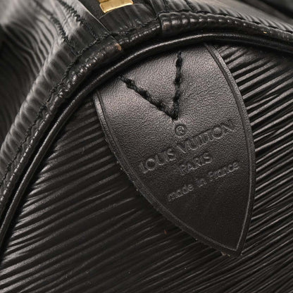 Louis Vuitton Black Epi Speedy 25 Handbag M43012