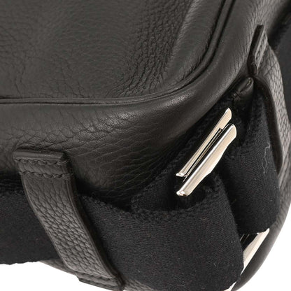 Hermes Black Taurillon Clemence Tibet Vertical MM Shoulder Bag