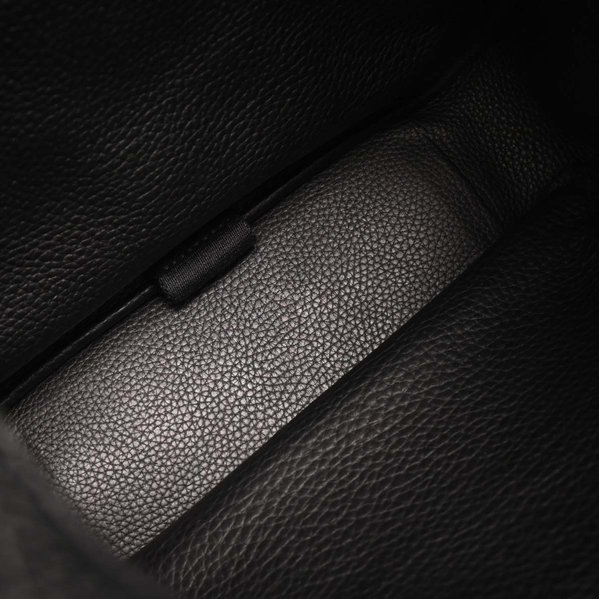 Hermes Black Taurillon Clemence Tibet Vertical MM Shoulder Bag