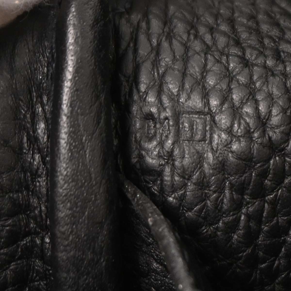 Hermes Black Taurillon Clemence Tibet Vertical MM Shoulder Bag