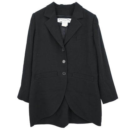 Christian Dior Single Breasted Jacket Black #46
