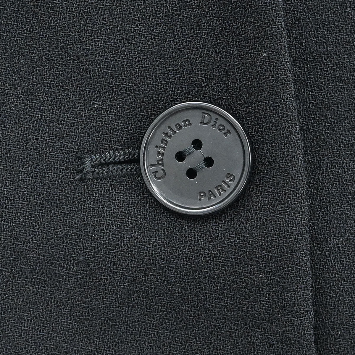 Christian Dior Single Breasted Jacket Black #46