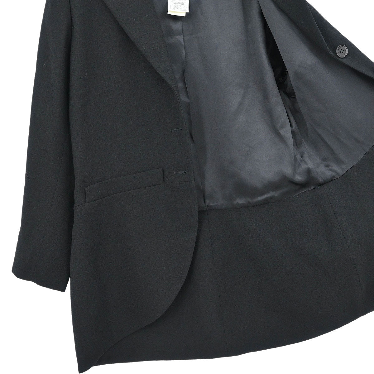Christian Dior Single Breasted Jacket Black #46