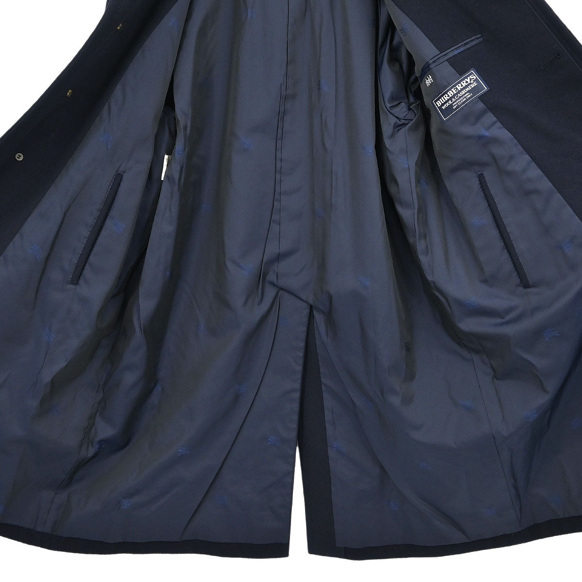 Burberrys Coat Navy
