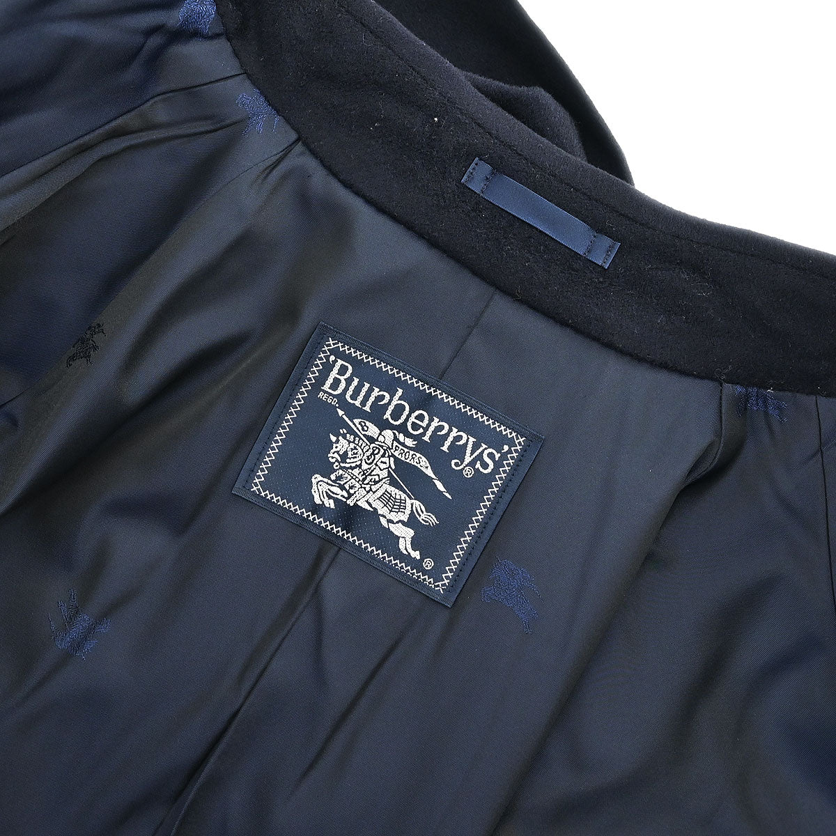 Burberrys Coat Navy