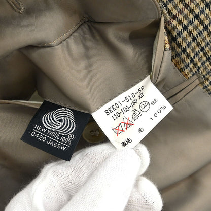 Burberrys Single Breasted Jacket Brown #52