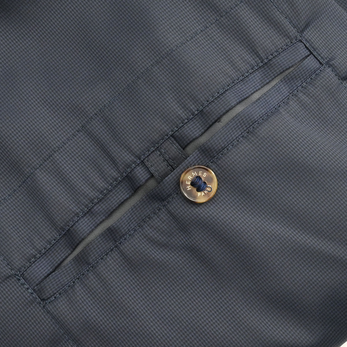 Hermes Coat Navy