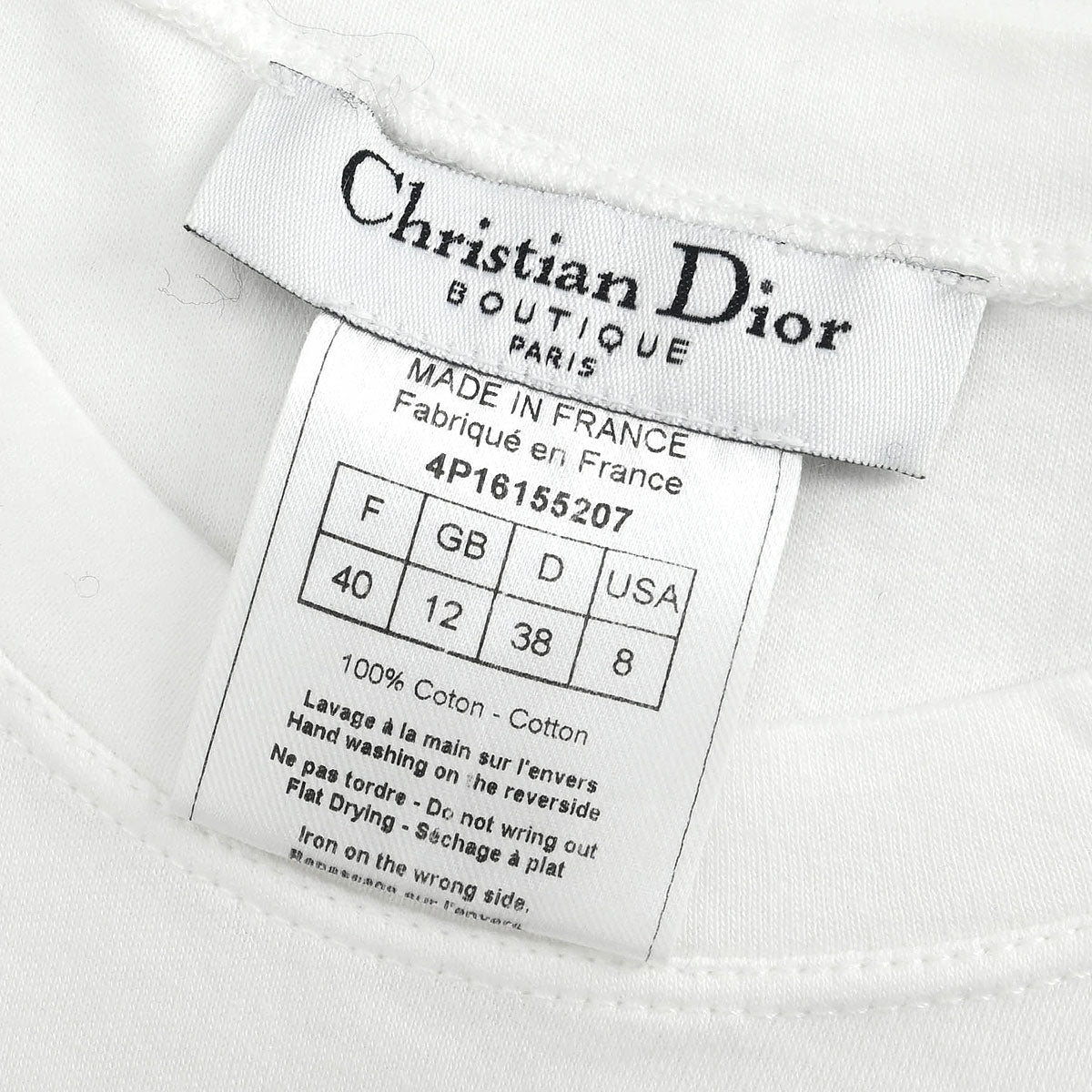 Christian Dior T-shirt White #40
