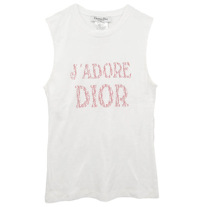 Christian Dior Sleeveless Tank Top White #38