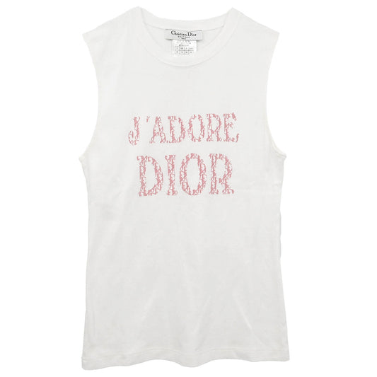 Christian Dior Sleeveless Tank Top White #38