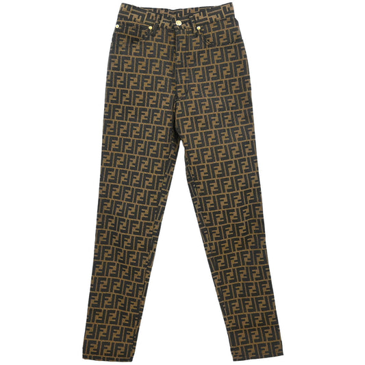 Fendi Zucca Long Pants Brown #40