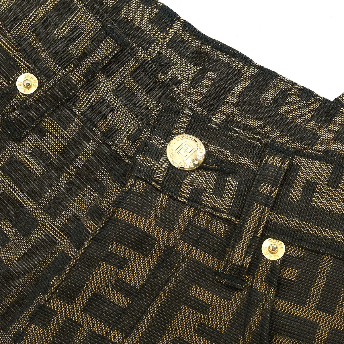 Fendi Zucca Long Pants Brown #40