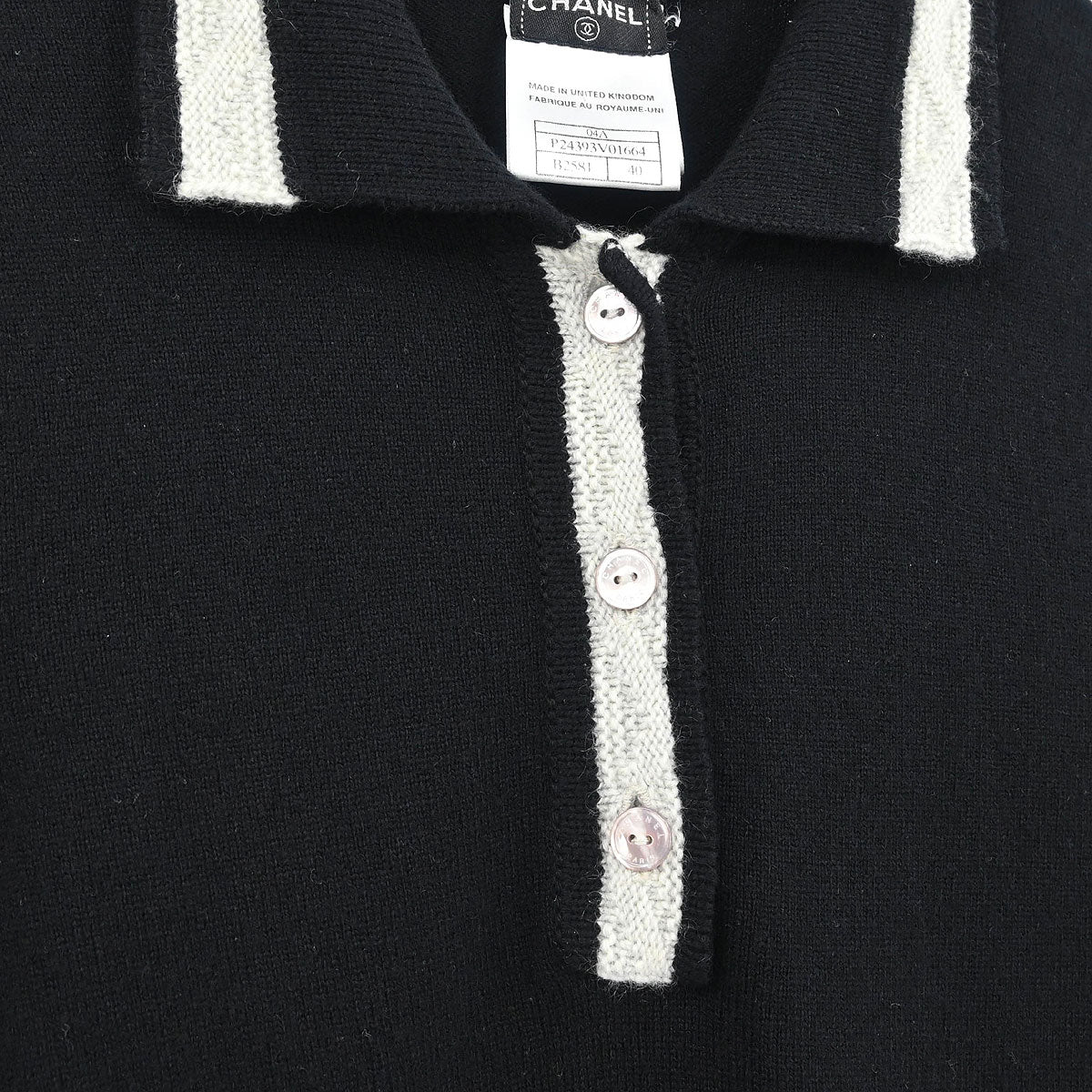 Chanel Short Sleeve Dress Black #40