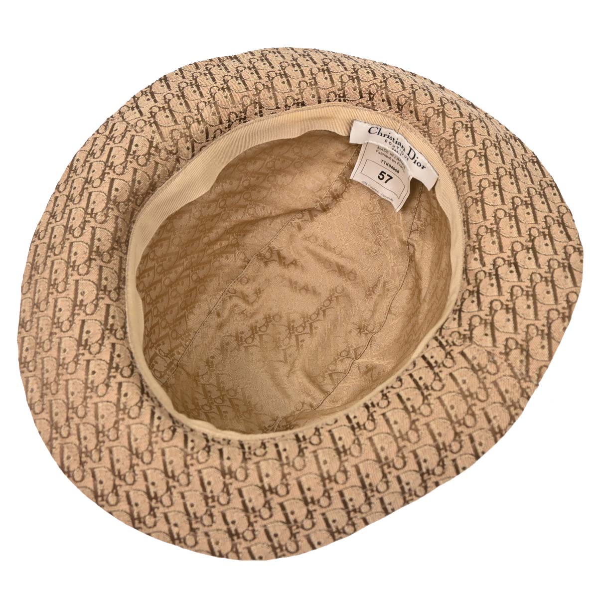 Christian Dior Trotter Hat Beige #57