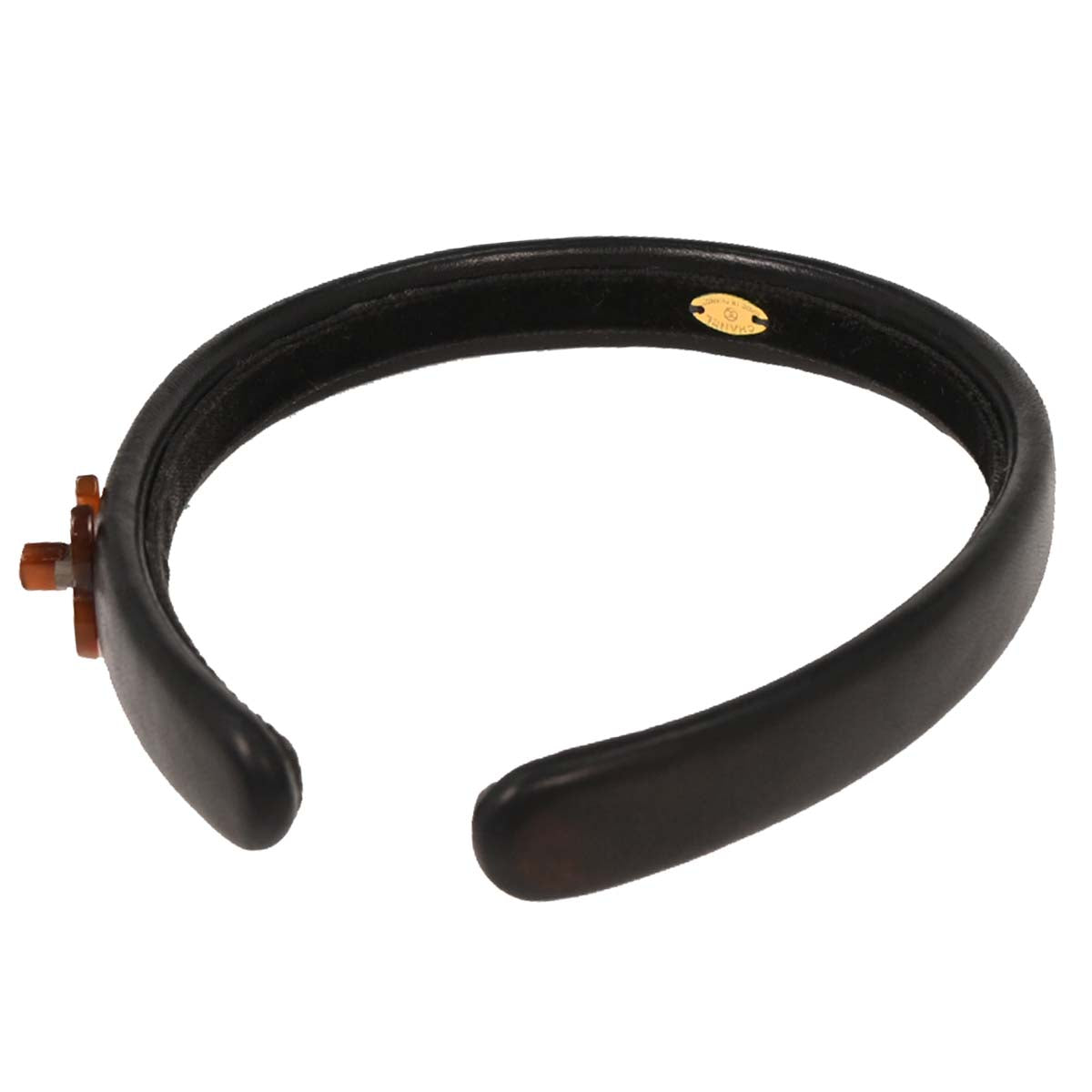 Chanel Turnlock Headband Hair Accessories Black