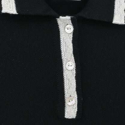 Chanel Short Sleeve Dress Black #38