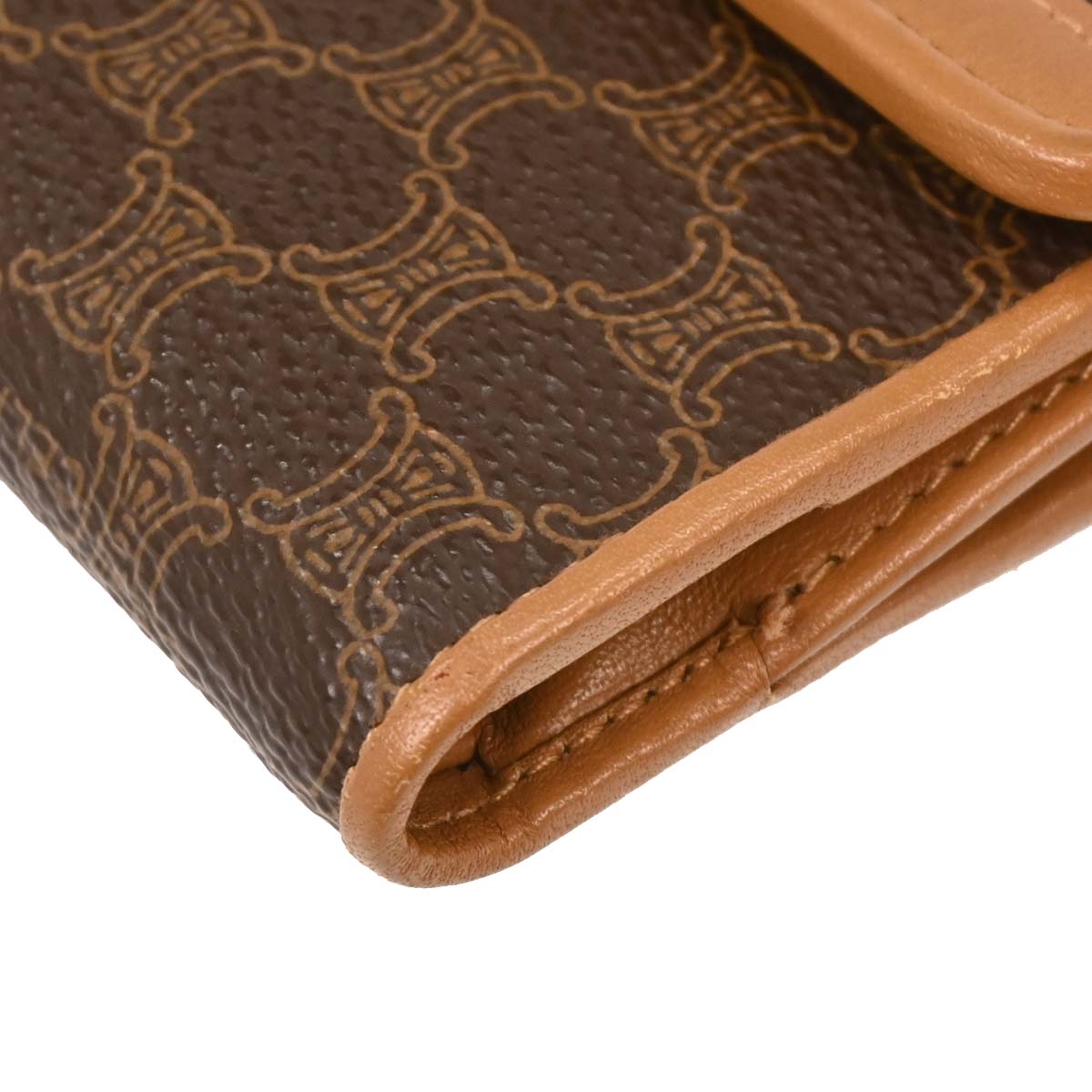 Celine Brown PVC Macadam Wallet