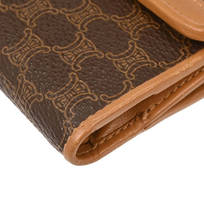 Celine Brown PVC Macadam Wallet
