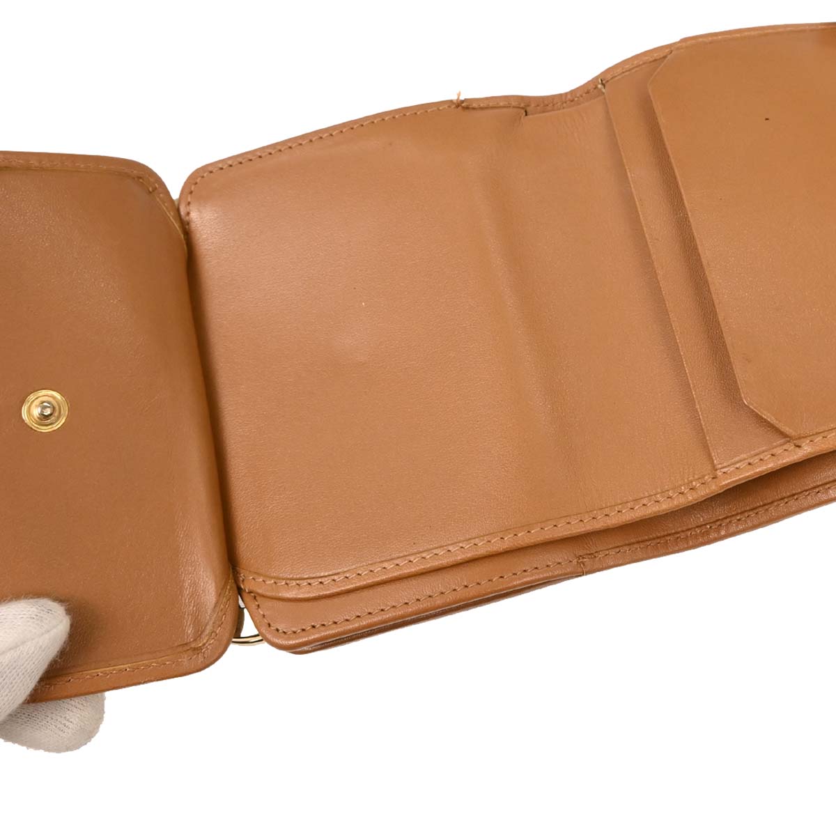 Celine Brown PVC Macadam Wallet