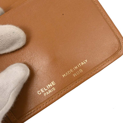 Celine Brown PVC Macadam Wallet