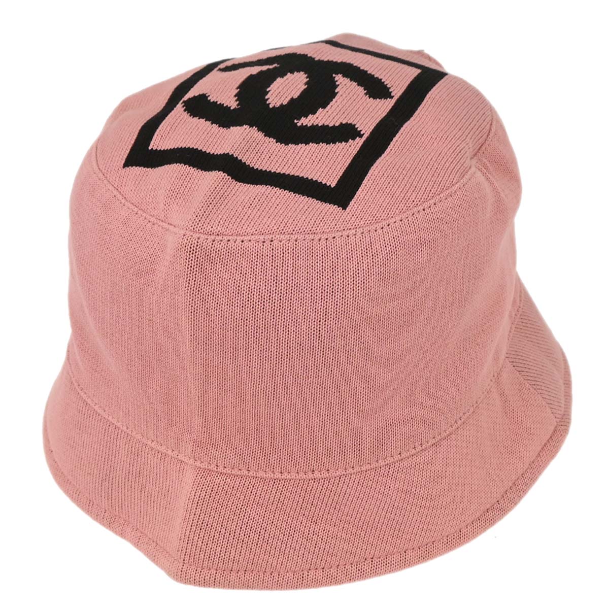 Chanel Sport Line Hat Pink #M Small Good