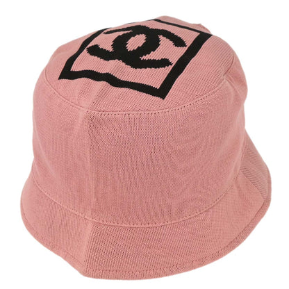 Chanel Sport Line Hat Pink #M Small Good