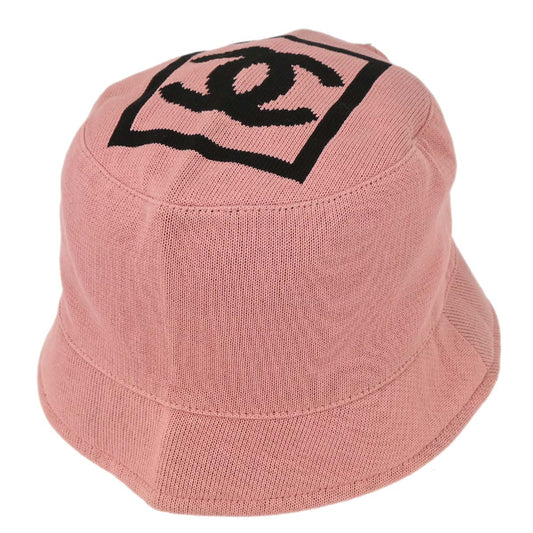 Chanel Sport Line Hat Pink #M Small Good