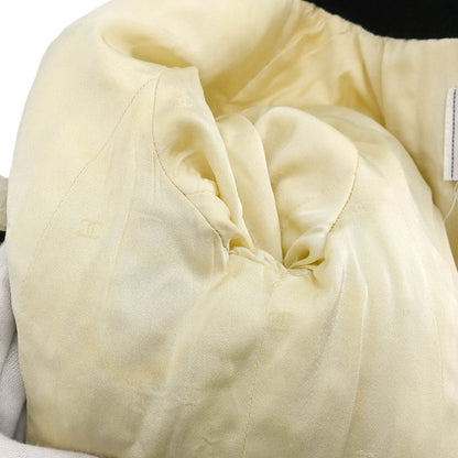 Chanel Single Breasted Jacket White #40