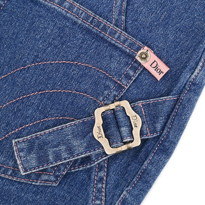 Christian Dior Denim Skirt Blue #38