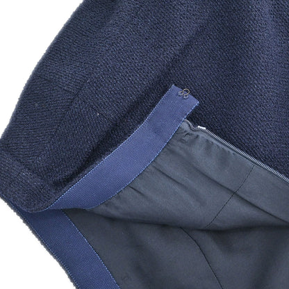 Chanel Setup Suit Jacket Skirt Navy #42