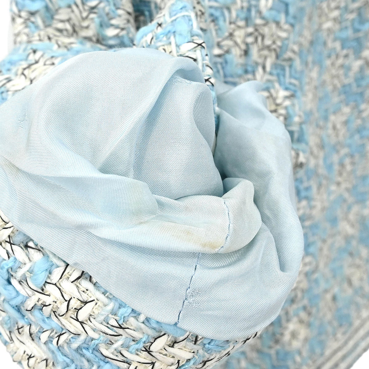 Chanel Single Breasted Jacket Light Blue #42
