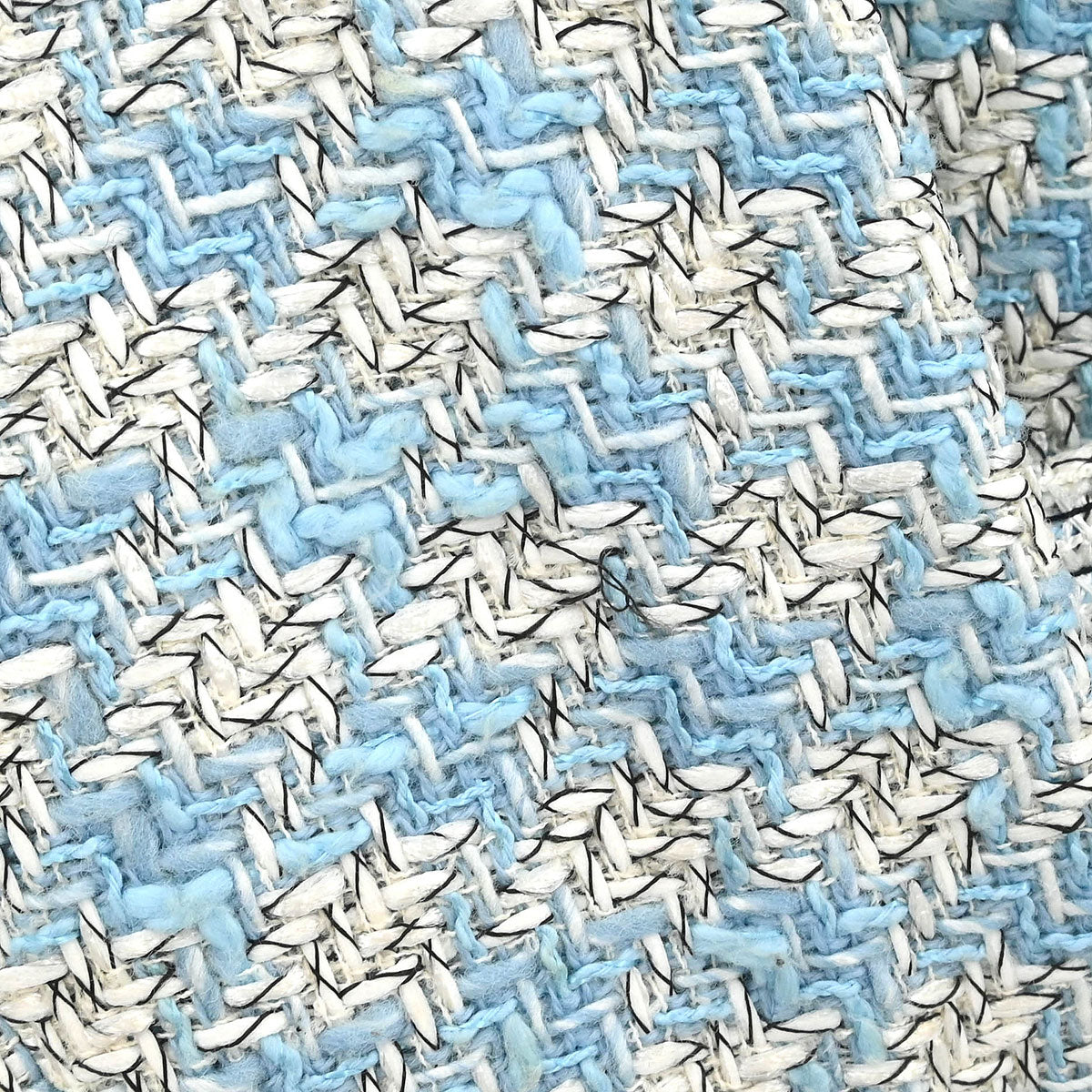 Chanel Single Breasted Jacket Light Blue #42