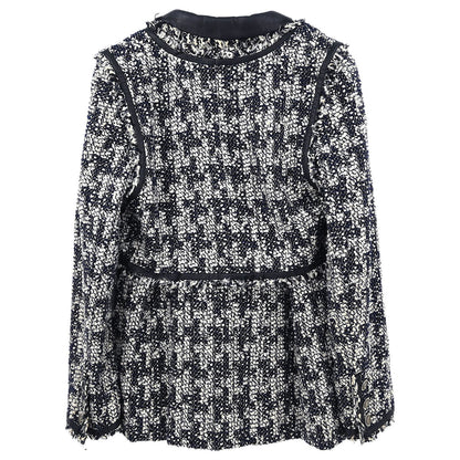 Chanel Set Jacket Vest Black #40