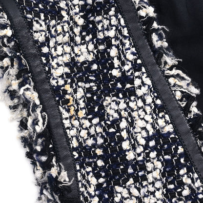 Chanel Set Jacket Vest Black #40