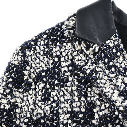 Chanel Set Jacket Vest Black #40